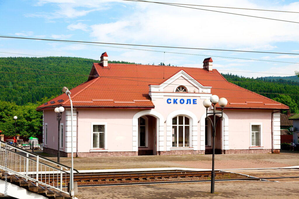 Залізнична станція у Сколе